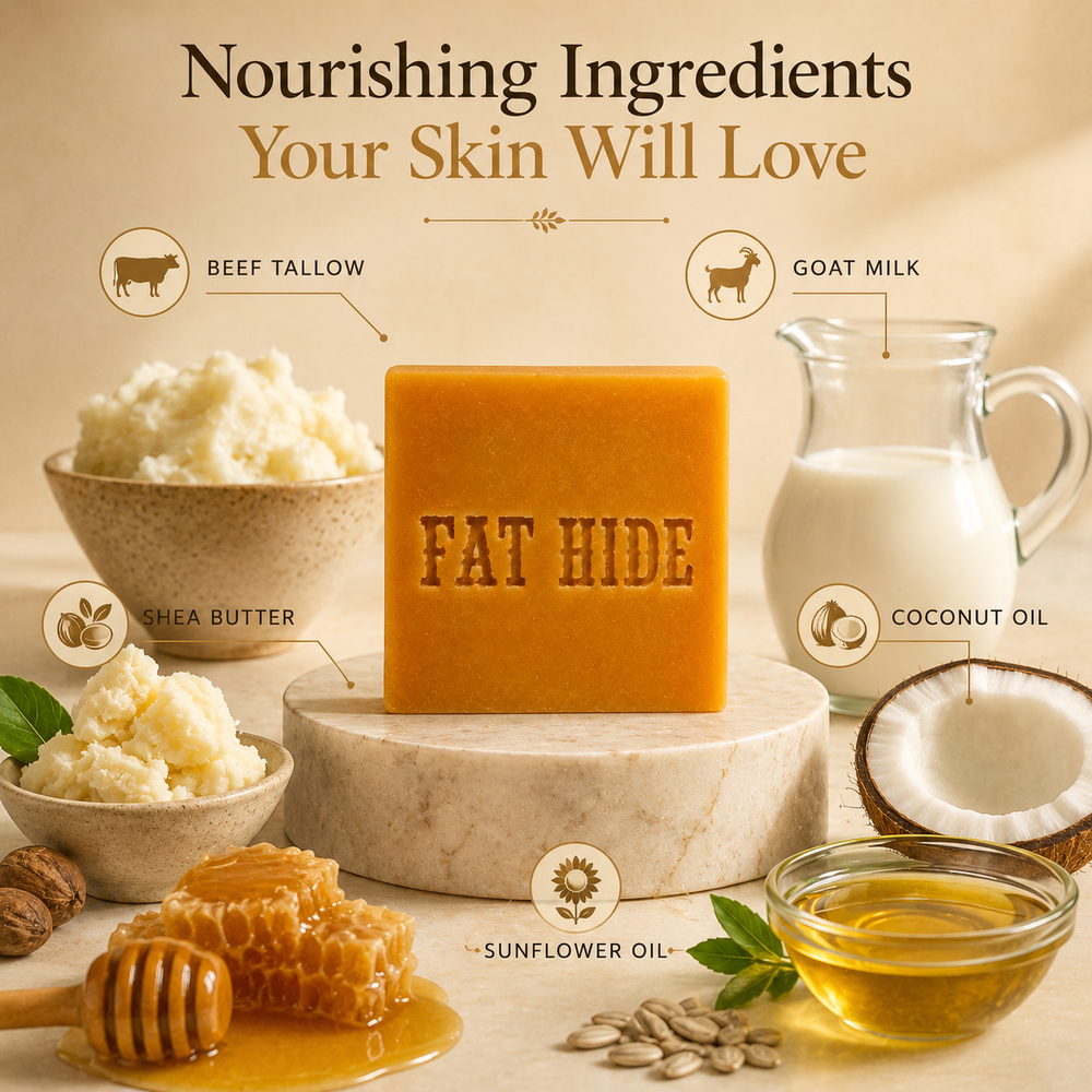 Honey Nectar & Tallow - Tallow Soap