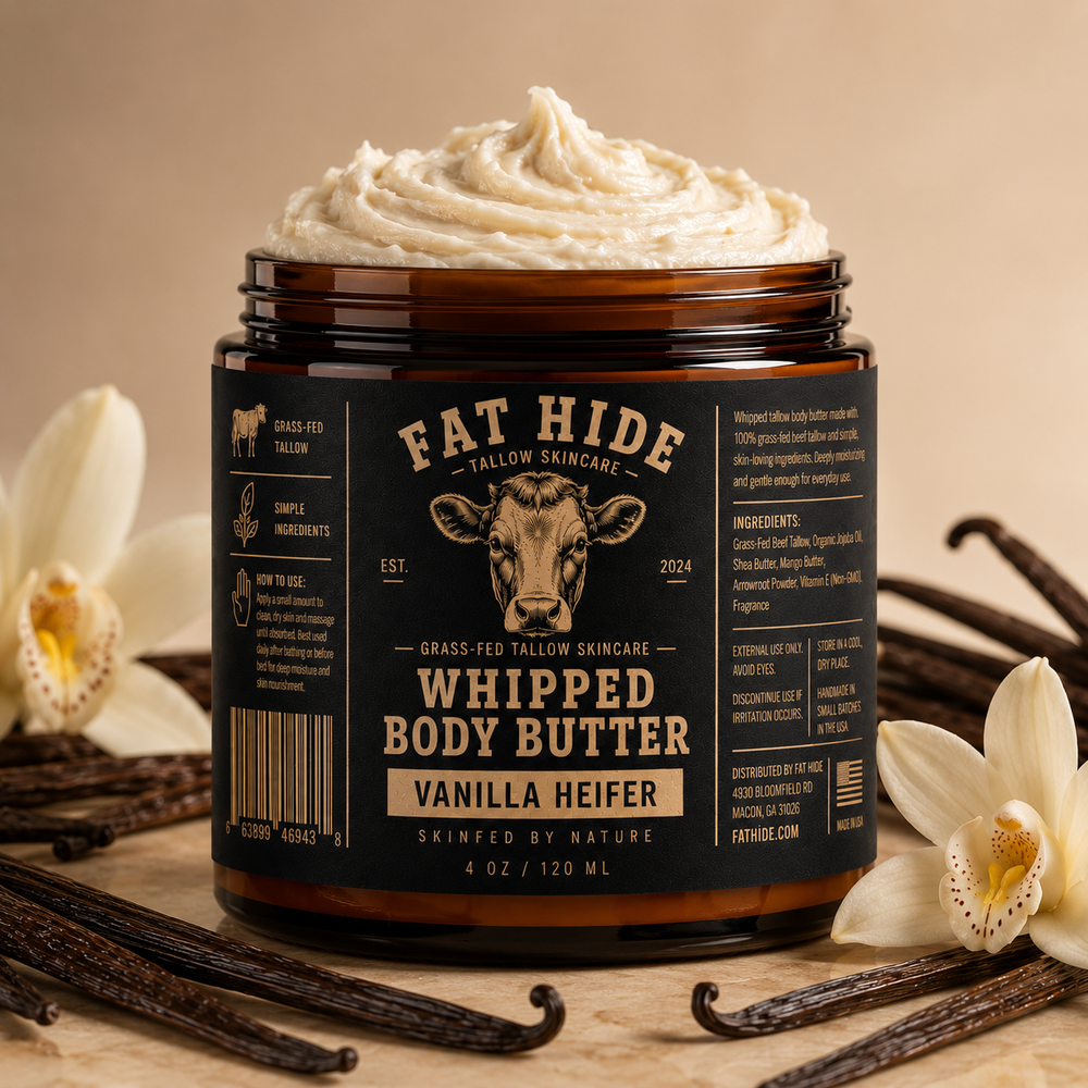 Vanilla Heifer - Whipped Tallow Body Butter