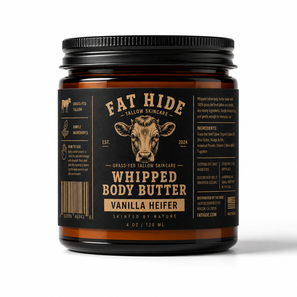Vanilla Heifer - Whipped Tallow Body Butter