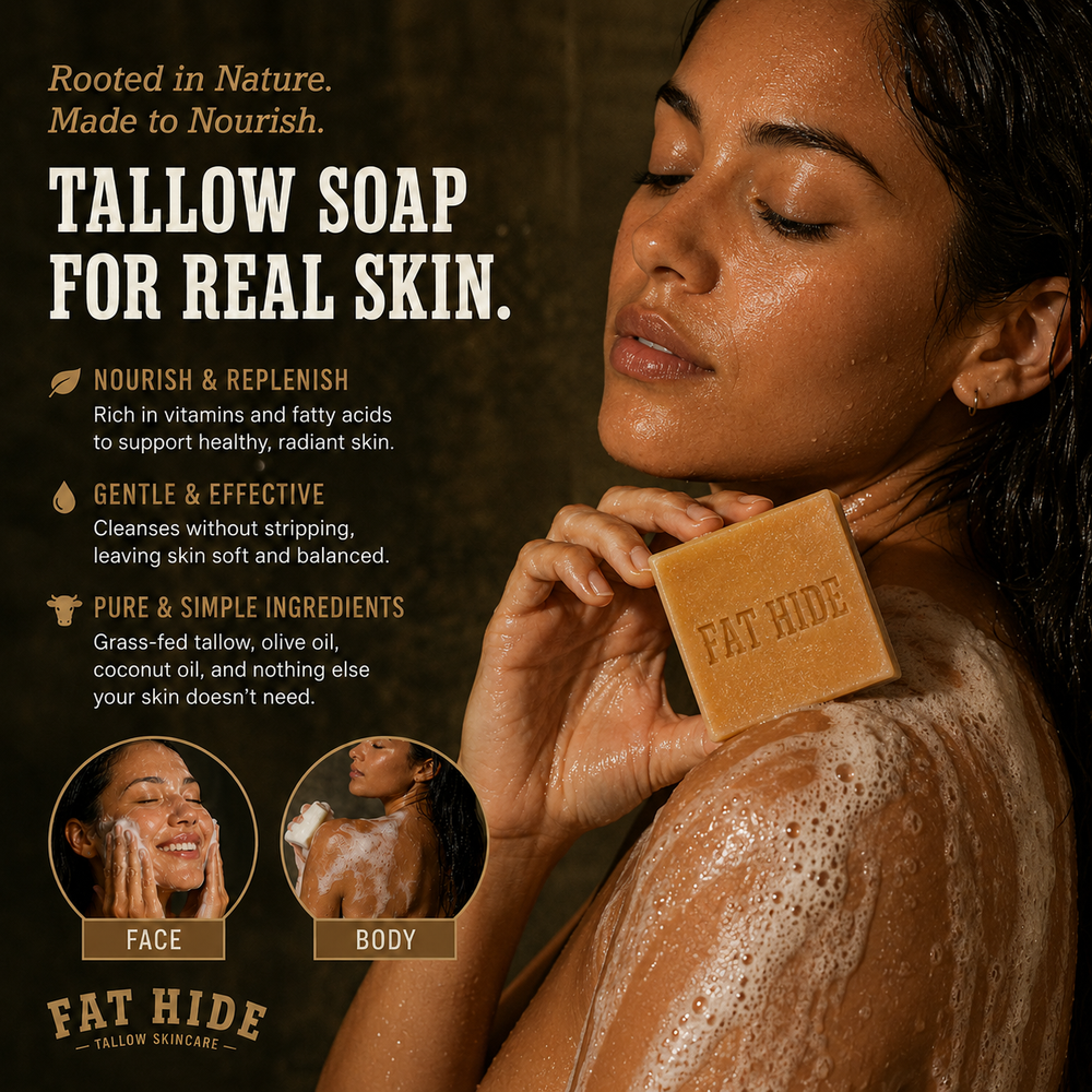 Honey Nectar & Tallow - Tallow Soap
