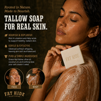 Naked Fat Unscented - Tallow Soap