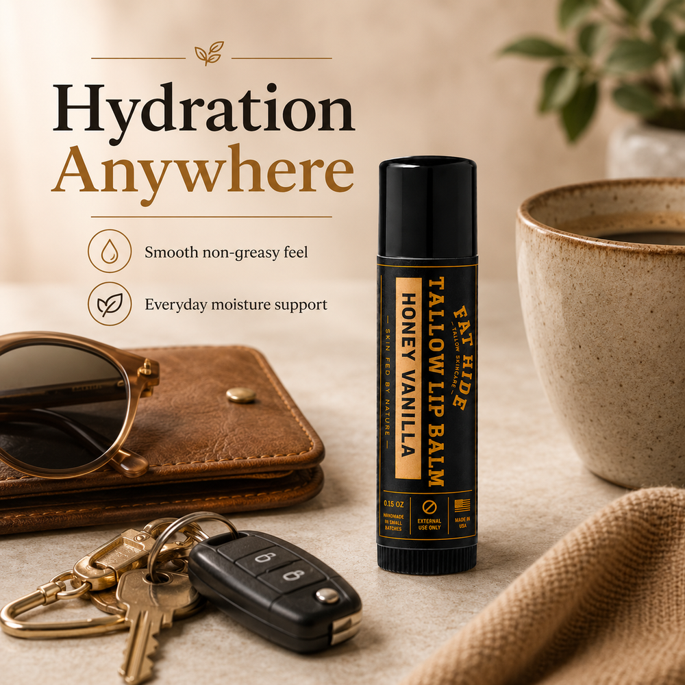Honey Vanilla - Tallow Lip Balm