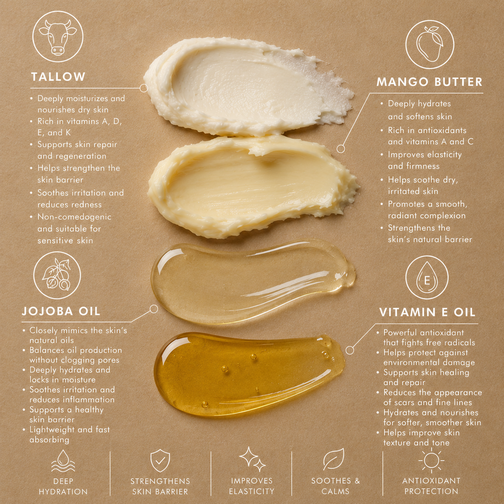 Vanilla Heifer - Whipped Tallow Body Butter