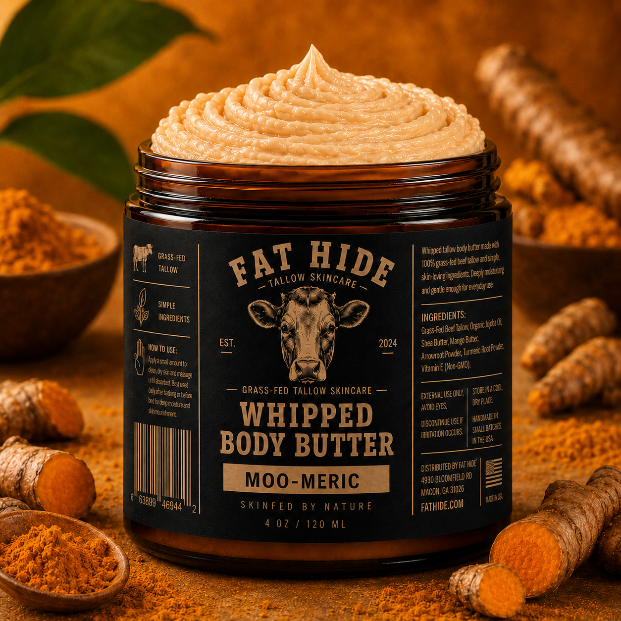 Moo-Meric™ - Whipped Tallow Body Butter