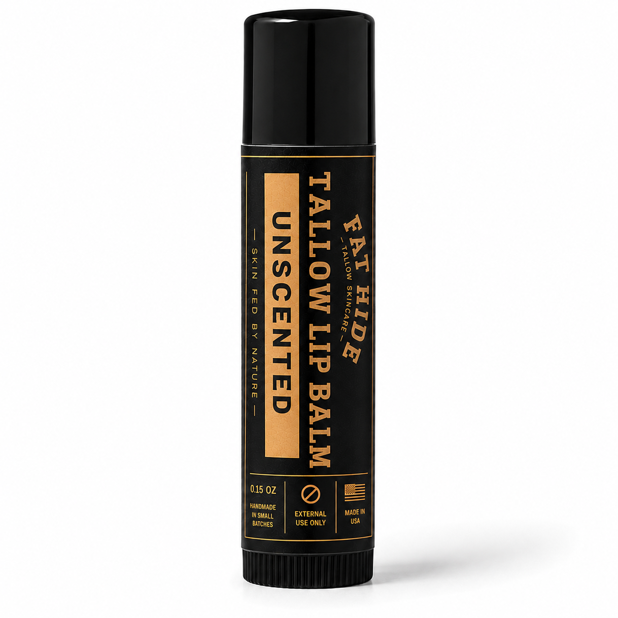 Naked Fat Unscented - Tallow Lip Balm