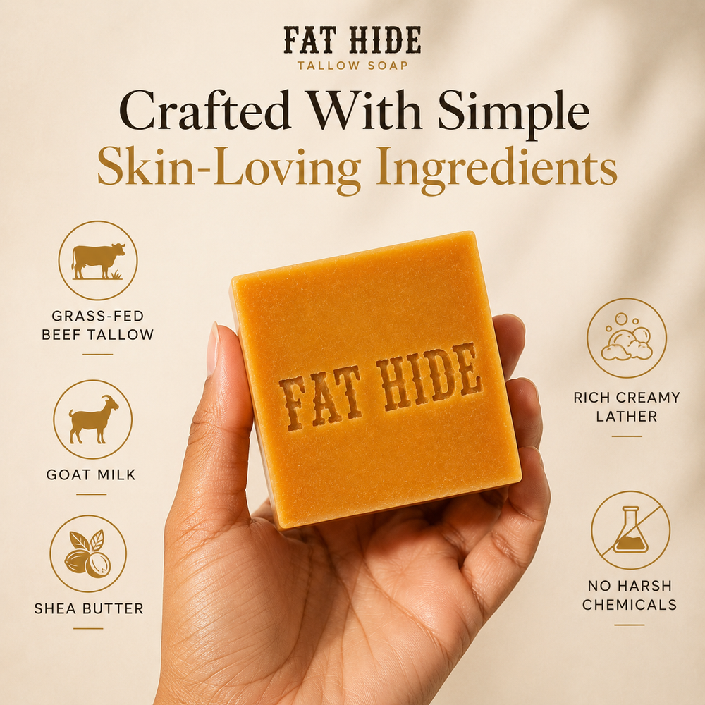 Honey Nectar & Tallow - Tallow Soap