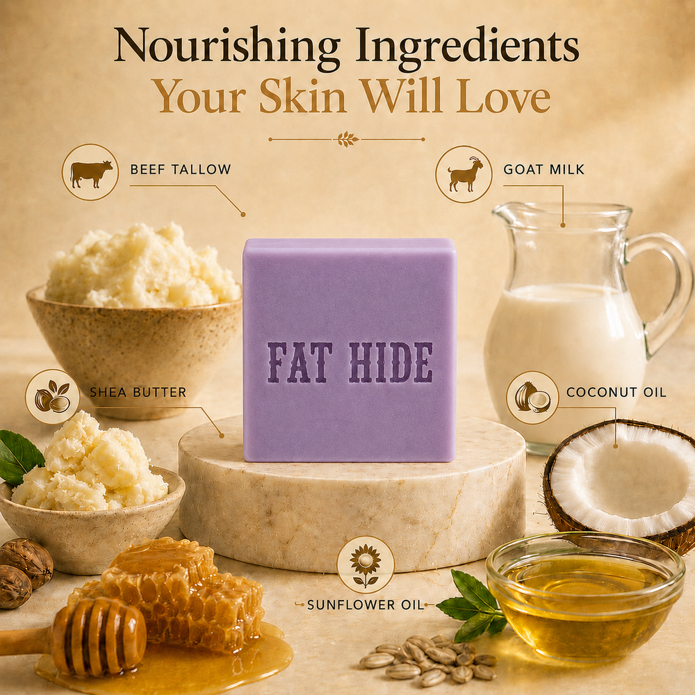 Calm the Herd Lavender + Soft Vanilla - Tallow Soap